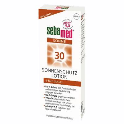 sebamed Sonnenschutz Lotion 4-fach Schutz Faktor 30 sebamed Sonnenschutz Lotion 4-fach Schutz Faktor 30